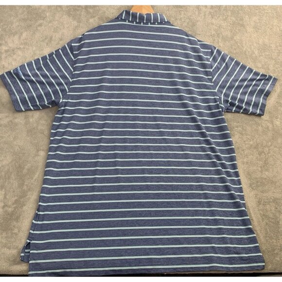 Peter Millar Shirt Mens XL Summer Comfort Golf Polo Saturday Team Embroidered - Picture 10 of 11